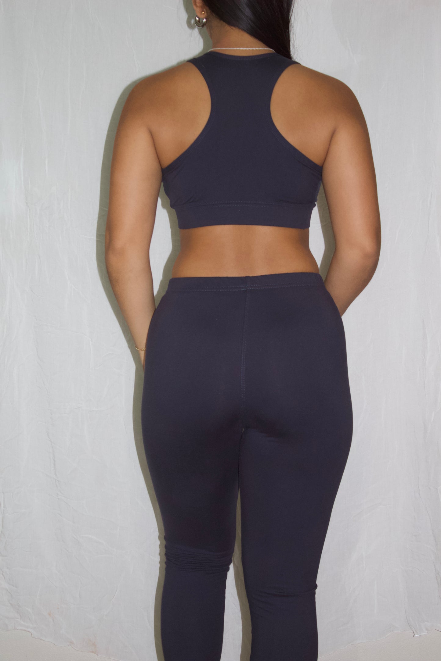A Two Piece Navy Set